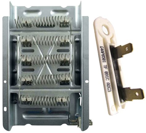 nedew amana dryer heating element thermal fuse partsdiscountcom