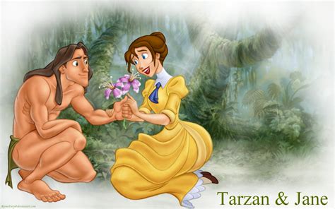 Walt Disney Tarzan And Jane Background Image For Macbook