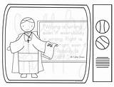 Fulton Sheen Blessed sketch template