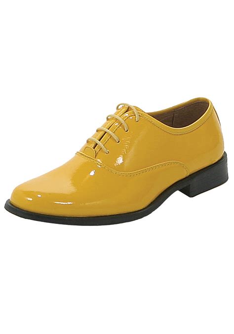 yellow tuxedo shoes dress shoes men