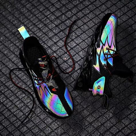 reflective shoes sneakers men blade shoes fashion brand