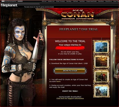 proof  fileplanet trial mmorpgcom age  conan unchained galleries