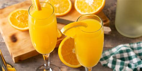 easiest champagne  orange juice mimosa recipe