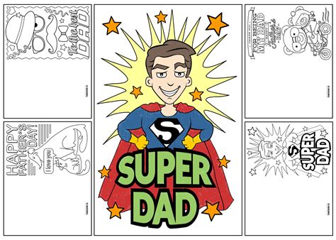 fathers day  printable cards