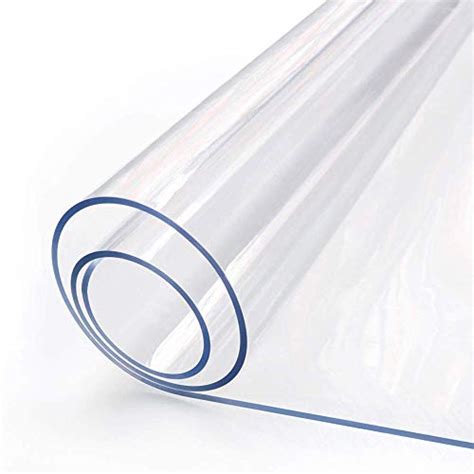60 X 102 Clear Plastic Dining Table Protector Tablecloth