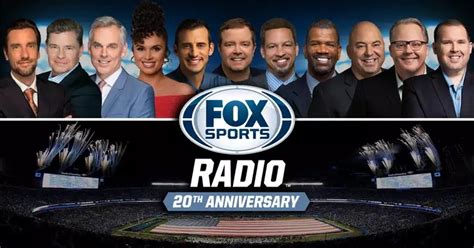 media confidential fox sports radio celebrates  years