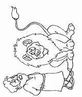 Daniel Den Coloring Pages Lion Lions Bible Kids Drawing Clipart Printable Getdrawings His Library Jesus sketch template
