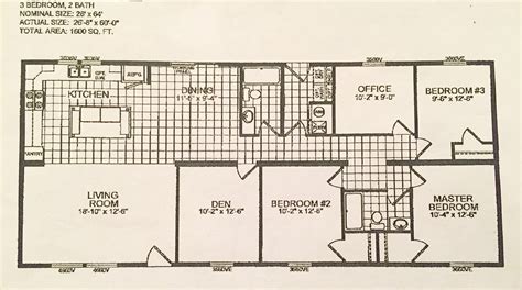 double wide floor plan  bedrooms   square feet brooklyn doublewide