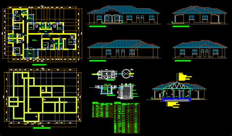 Guest House Dwg Section For Autocad • Designs Cad