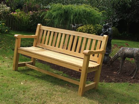 hardwood garden bench idigbo  wooden workshop oakford devon
