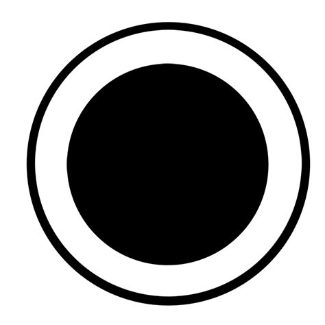 white circle outline png black circle  clipart  clipart