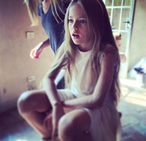 nine year old model is world s most beautiful girl