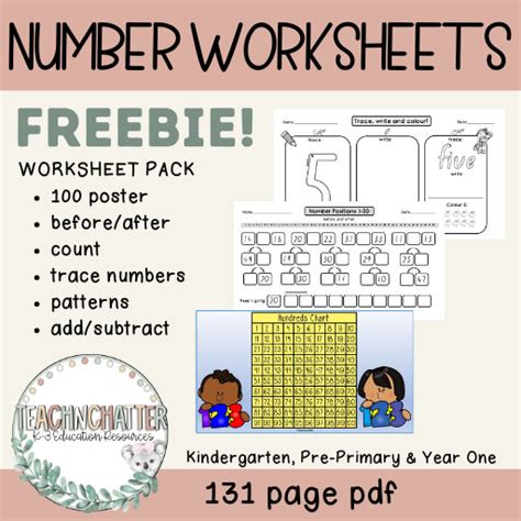 counting worksheets  printable teachnchatter