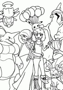 pokemon anime coloring pages  kids printable  coloring pages