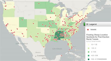 mapping racist tweets in response to president obama s re election