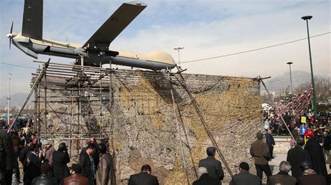 iran   attack drone modeled  captured  aircraft al arabiya english