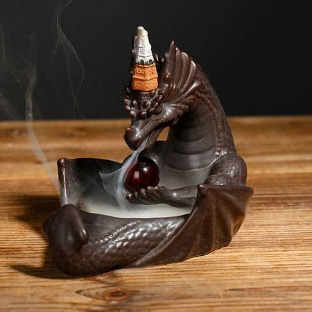 rdeghly home decorationincense burnerunique shape ceramic ornamental backflow incense holder