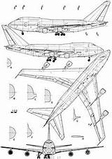 Aircraft Boeing 747 Airplane 747sp Drawings Aviones Blueprint Plane Rc Planos Airplanes Blueprints Drawing Side Technical Line Plans Cutaway Comerciales sketch template