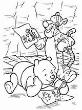 Pooh Winnie Coloring Pages Printable Classic Disney Kleurplaat Cute Poeh Book Color Choose Board sketch template