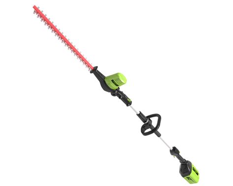 greenworks pro gdpht  cordless long reach hedge trimmer bare tool