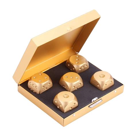 premium colored dice dice set  luxury box estore