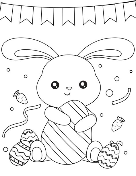 coloring pages  printable easter cards