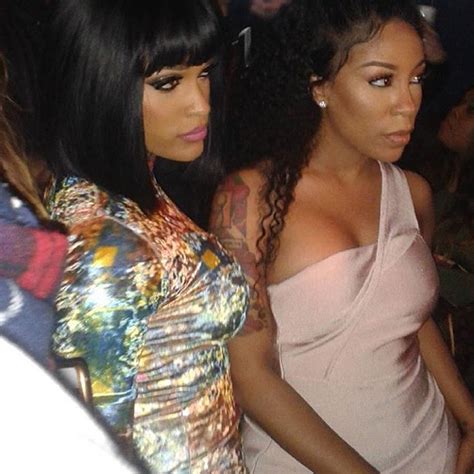 Joseline And K Michelle Kiss During K S Viewing Party In