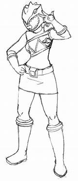Dino Ranger Charge Kyoryu Kyoryuger Drawing Power Rangers Deviantart Getdrawings sketch template