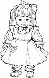 Dolls Coloring Pages Color Print Coloring2print sketch template