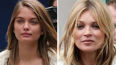 Kate Moss Body Double Revealed For London Television Commercial Shoot