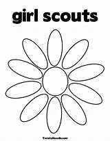 Coloring Girl Scout Pages Scouts Daisy Brownie Cookies Sheets Library Clipart Popular Toostinkincute sketch template