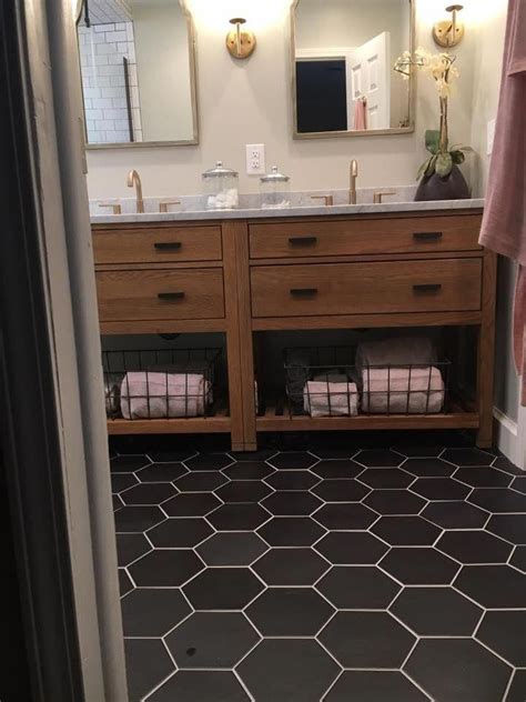 pin  white tiled bathroom