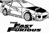 Furious Fast Eclipse Car Coloring Pages Dessin Coloriage Deviantart Voiture Cars Printable Colorier Clipart Furiosos Velozes Carros Colouring Drawing Skyline sketch template