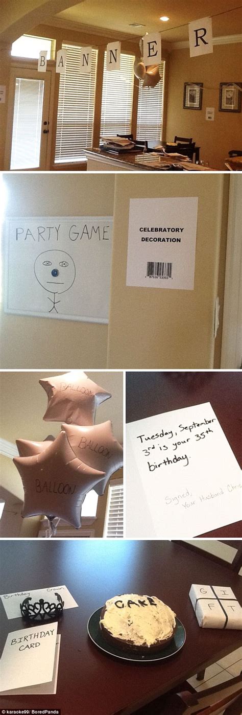hilarious photos show ingenious pranks by partners daily mail online