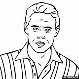 Coloring Famous Pavel Bure People Pages sketch template