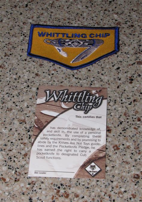 cub scout whittling chip card printable printable templates