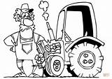 Ausmalbilder Traktor Bauer Ausmalbild Zeichentrick sketch template
