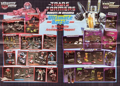 botch the crab transformers catalogs 1986 catalog uk side b transformers toys