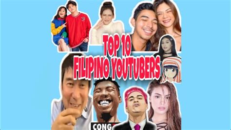 top 10 filipino youtubers 2020 famous vloggers in the