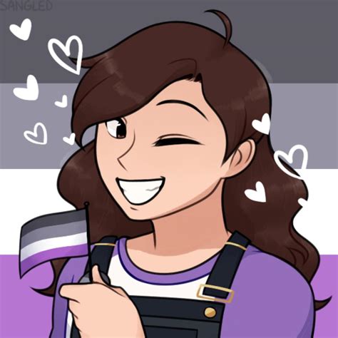 Made A Self Portrait Using Picrew Me Im Asexual But Not Aromantic