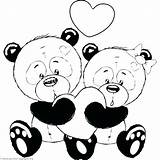 Panda Coloring Cute Pages Baby Bear Colouring Anime Cartoon Animal Valentine Getcolorings Getdrawings Pandas Color Colorings Couple Drawings Printable Roman sketch template