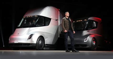Tesla Semi Truck Revealed Production To Begin In 2019
