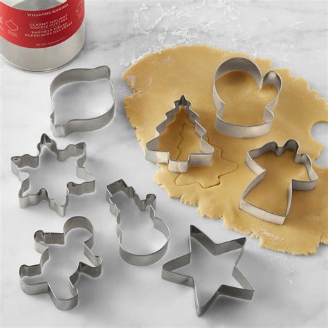 festive basic cookie cutter set set   williams sonoma au