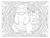 Coloring Slowbro Pokemon Windingpathsart Pages Adult Choose Board sketch template