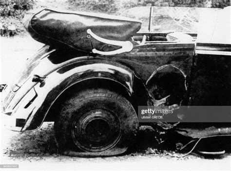 German Nazi Officer And Chief Of The Gestapo The Car Heydrich Was