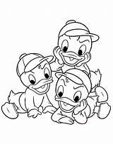 Disney Ducktales Huey Louie Dewey Loui Kleurplaten Webby Designlooter Coloringfolder Nephews sketch template