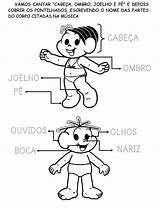 Ombro Joelho Turma Cantigas Acessar Roda Alfabetização sketch template