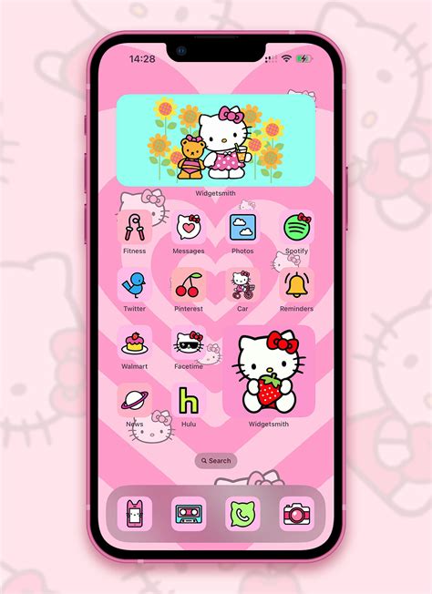 kitty app icons  iphone sanrio aesthetic app icons