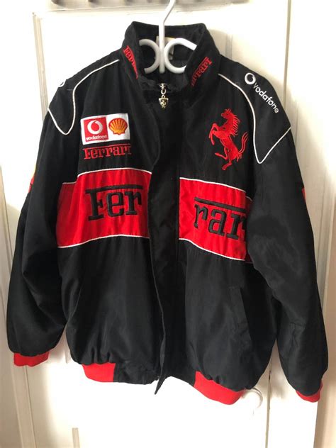 vintage vintage ferrari  racing jacket grailed