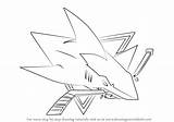 Sharks Jose San Logo Draw Drawing Nhl Step Tutorial sketch template